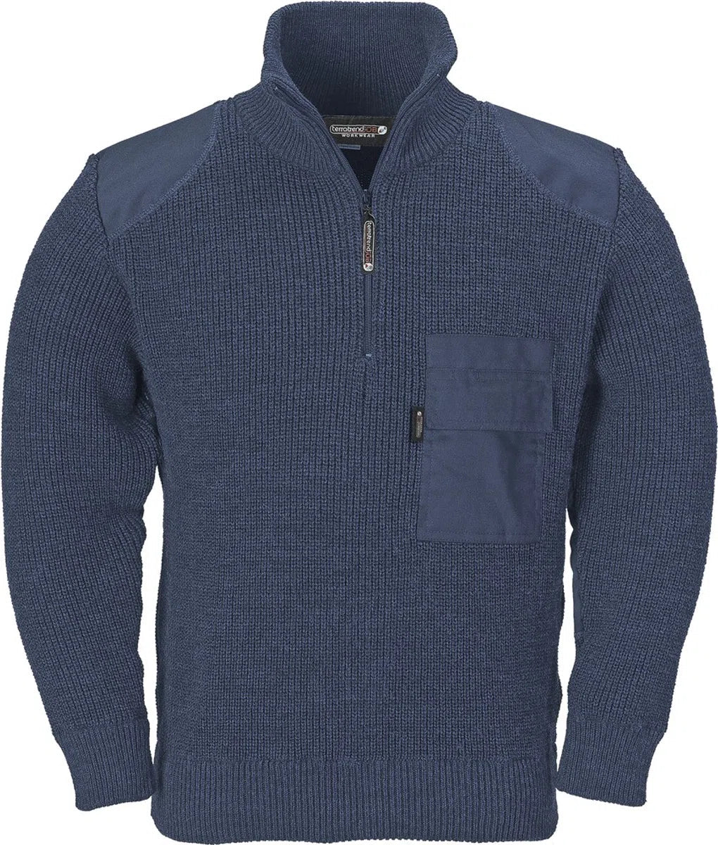 Terratrend Heren Schipperstrui 4802 7400 Marine - marine - 2XL