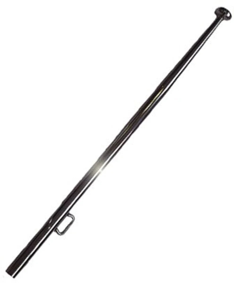 Flagpole Stainless Steel | 25 mm wide | Various lengths