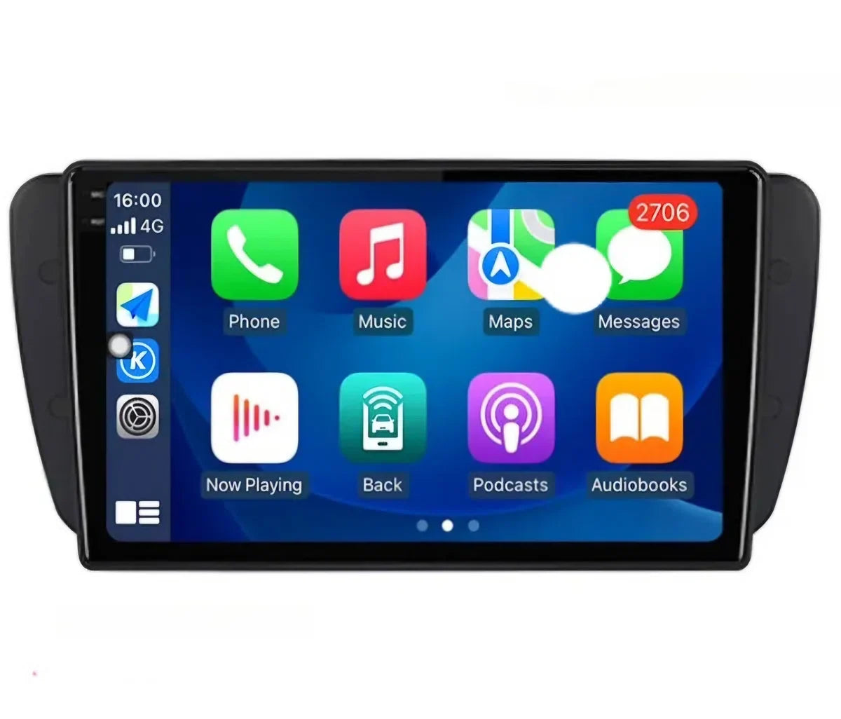 Seat Ibiza 6J 2008 - 2015 | 2GB & 32GB | Carplay & Android Auto | Autoradio met navigatie | Radioscherm | 2008 2009 2010 2011 2012 2013 2014 2015