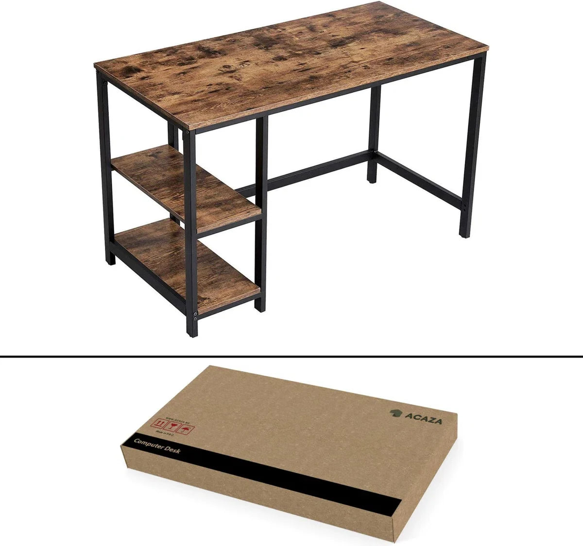 Bureau met vintage look - Computertafel - Vintage