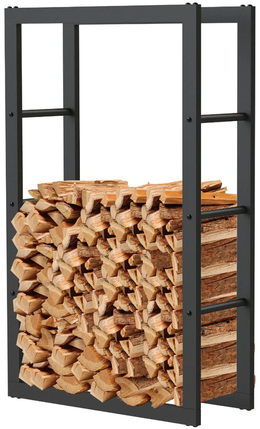 Haardhoutrek - Design Houtrek - Houtopslag 100x60x25 cm.