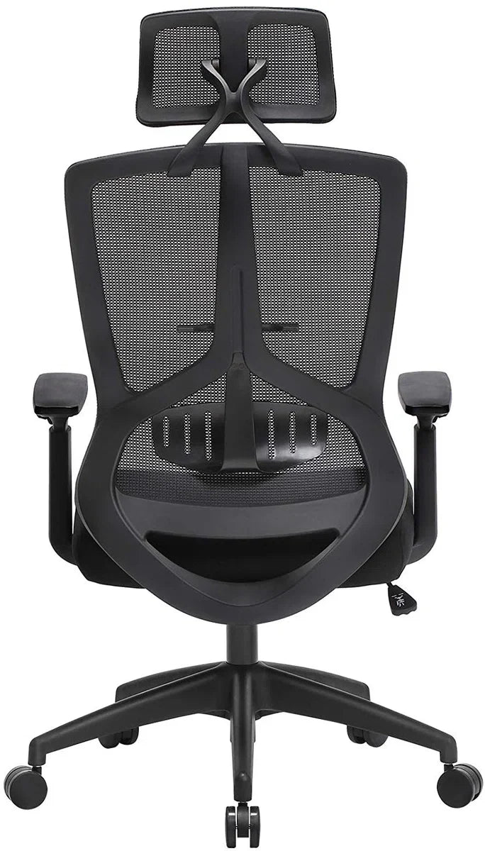 Ergonomische Bureaustoel - Comfortabele en Verstelbare Bureaustoel - Zwart