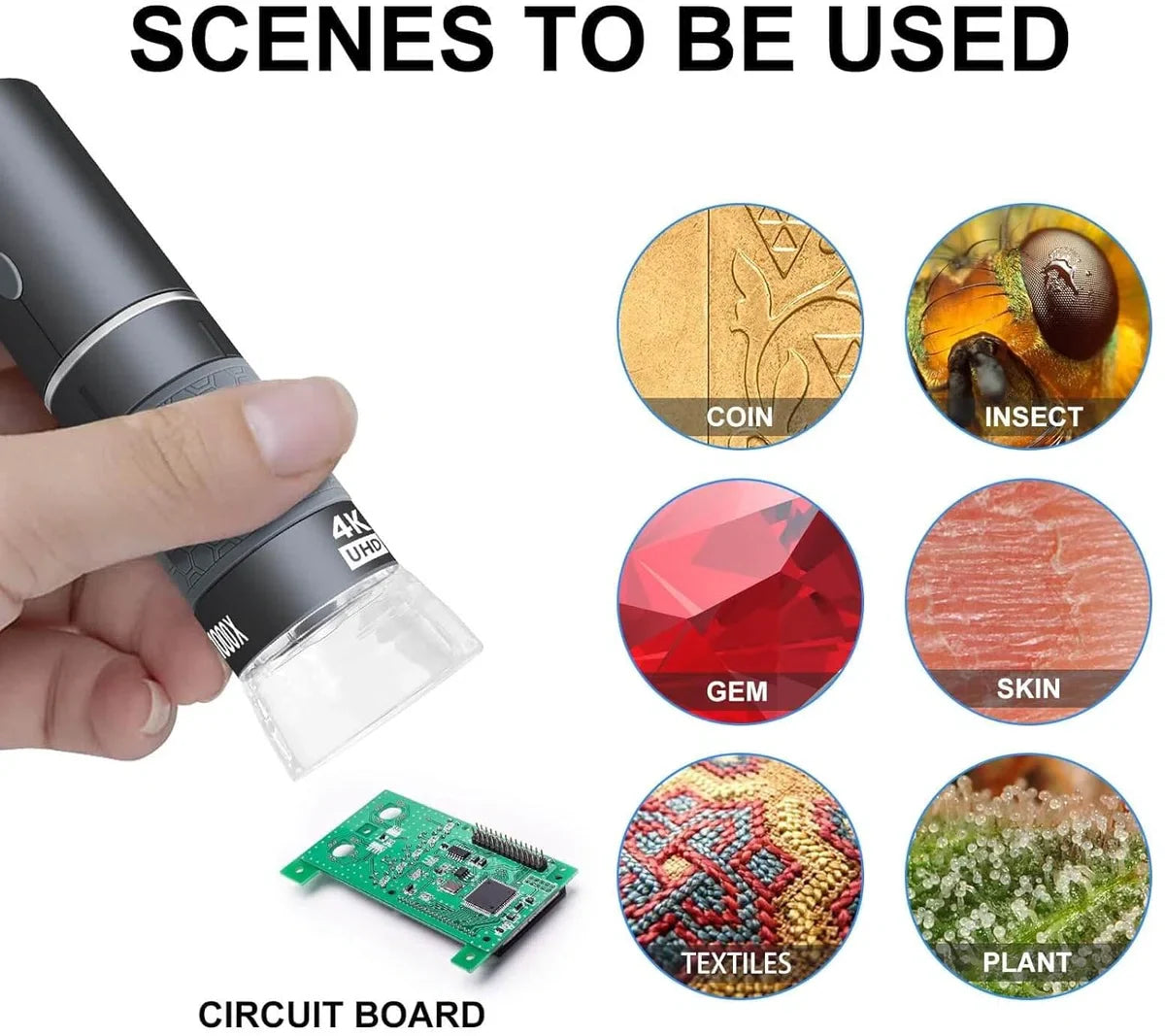 Microscoop - Wetenschap - Digitale Microscoop - Incl. Camera - Compatibel met Smartphone - Elektrisch