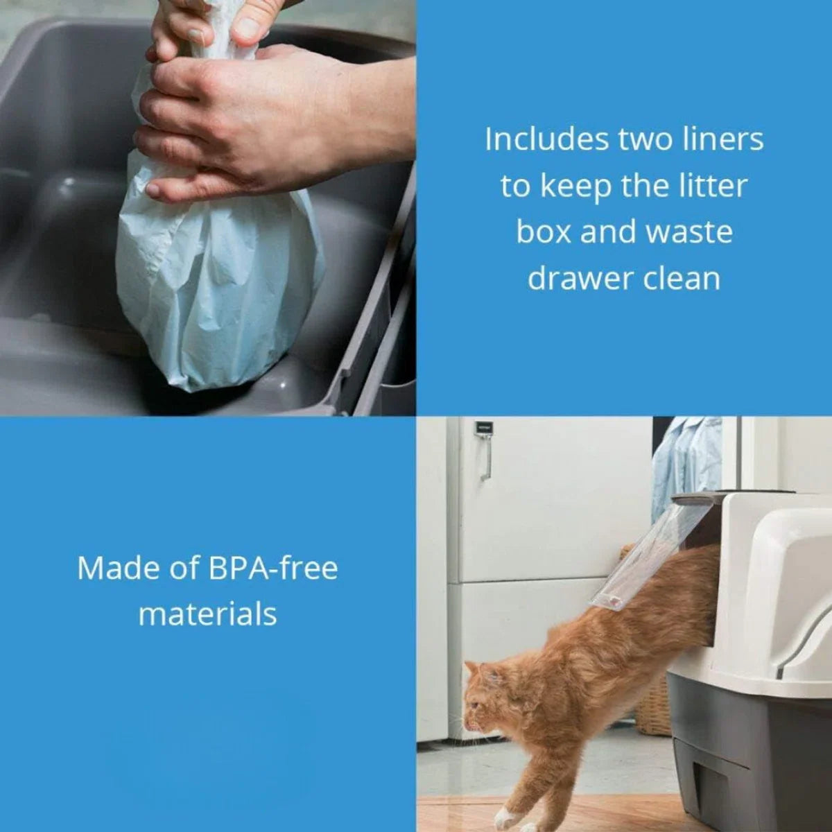 Automatische Kattenbak - Elektrische Kattenbak - Zelfreinigende Kattenbak - Scoopfree