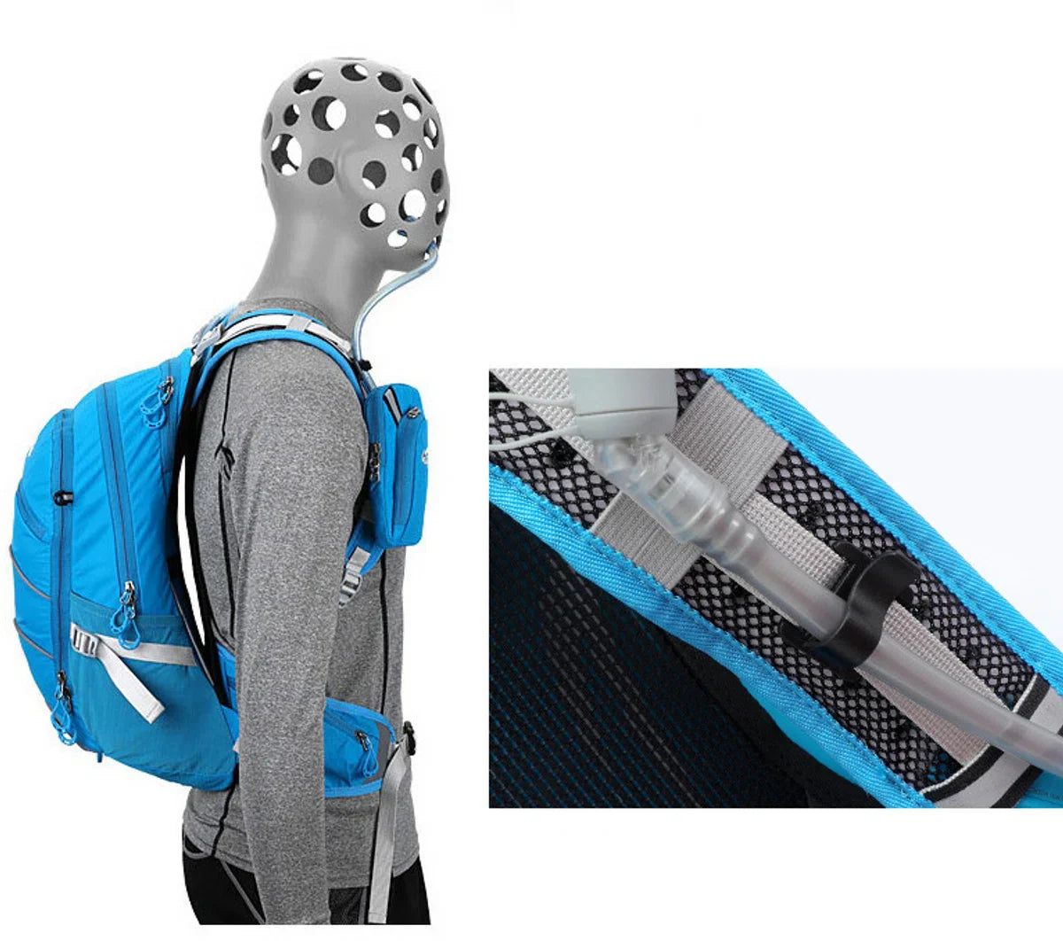 Avoir Avoir®-Wandelrugzak-Rugzakken- Rugzak 20L-Waterdicht-Intern frame-Unisex-Zwart-Outdoor avontuur-Wandelen