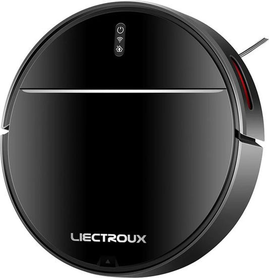 M7S Pro Robot Stofzuiger, Robotstofzuiger met dweilfunctie, Robotstofzuiger met laadstation, WiFi App, 4KPa Zuigkracht, Borstelloze Motor, Alexa en Google Assistant, Voor tapijt en harde Vloer
