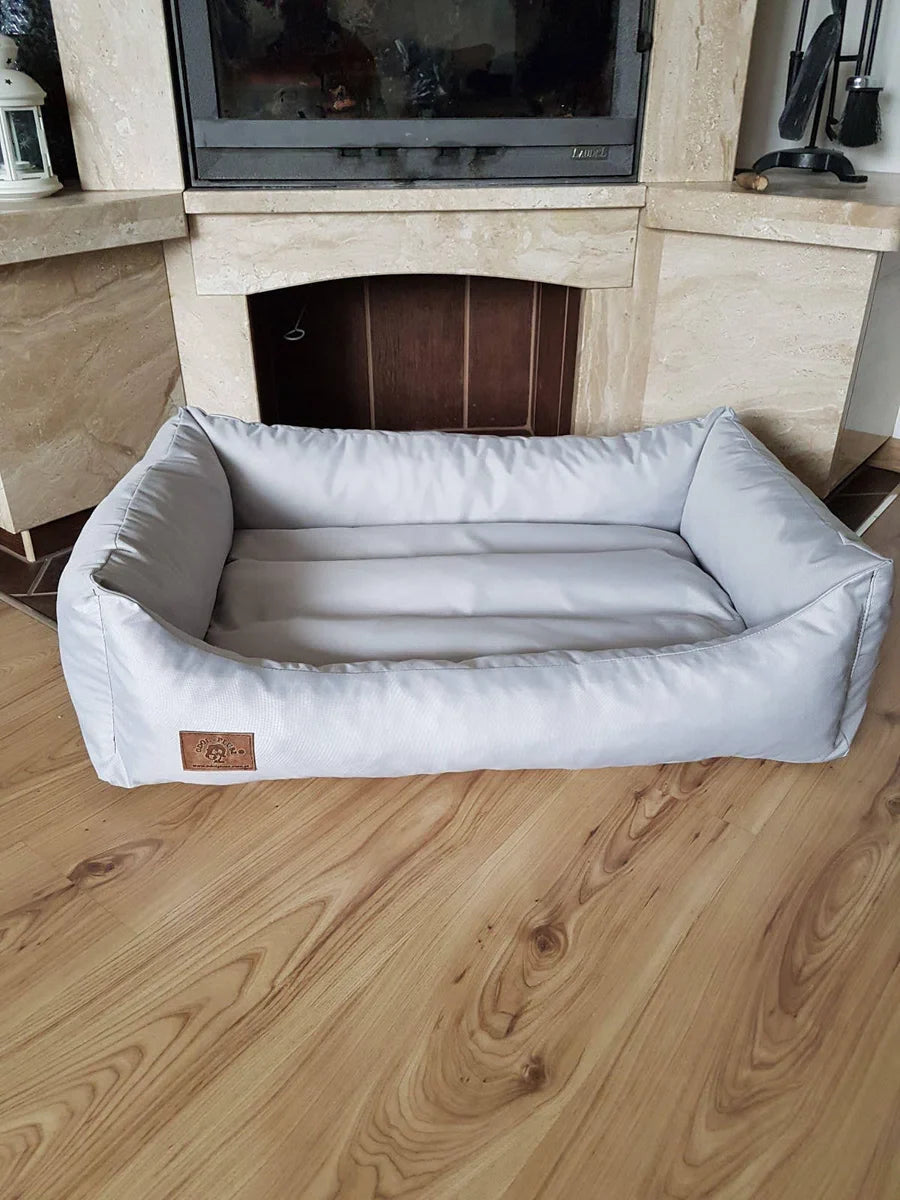 Hondenmand XL - 90x60 cm - waterdicht - crème