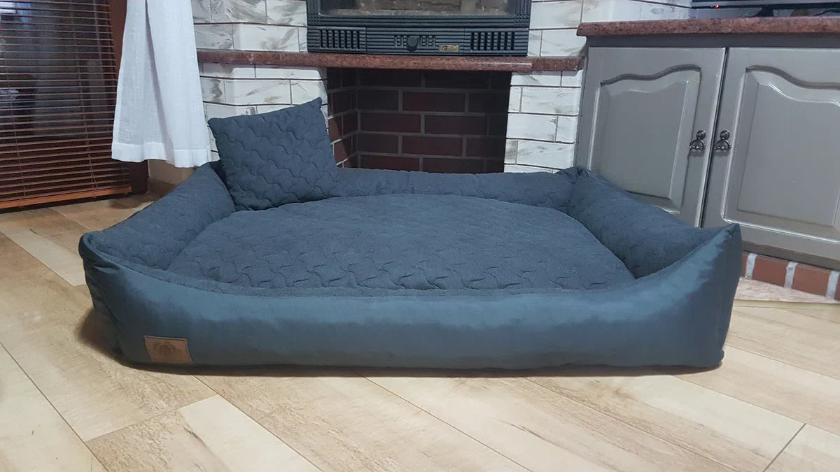 Hondenmand XXL - 120x90 cm - waterdicht - antraciet