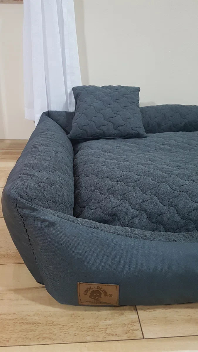 Hondenmand XXL - 120x90 cm - waterdicht - antraciet