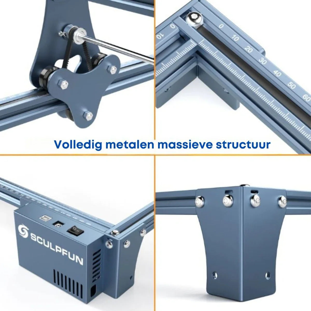 Sculpfun S9 Lasergraveermachine | Ultradunne Laser | Graveermachine | Lasersnijder | Hout Acryl Lasersnijmachine