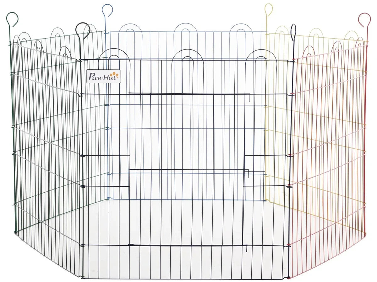Hondenren - Puppyren - Hondenkennel - Honden - Veelkleurig - Ø120 x H60cm