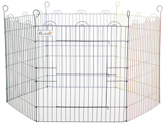 Hondenren - Puppyren - Hondenkennel - Honden - Veelkleurig - Ø120 x H60cm