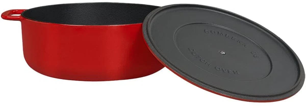 Combekk Sous Chef Gietijzeren Braadpan - 28cm - Rood