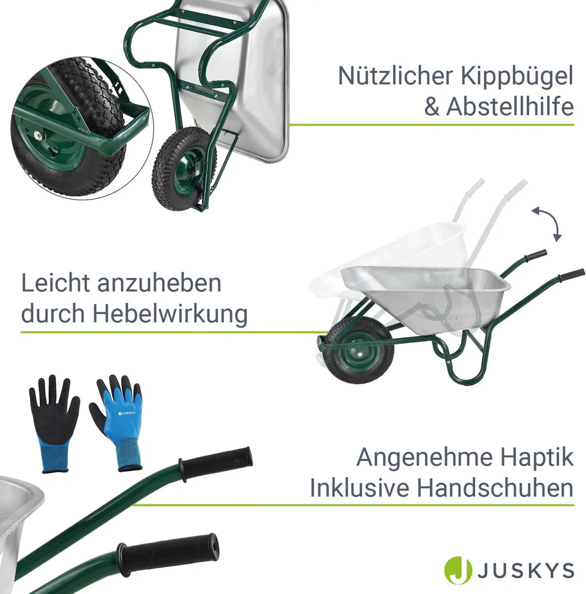 Kruiwagen - 100L - 250KG