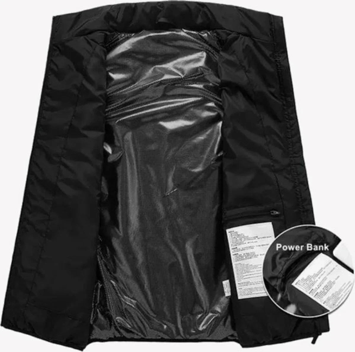 Verwarmd Vest | 9 Warmtezones (25-50°C) | 4-8 Uur Warmte | Elektrische Bodywarmer | Heated Vest | Thermokleding | Verwarmde kleding | Effectief & Functioneel | Werkt met Powerbank (usb-a) | Wintersport | Outdoor | Maat EXTRA LARGE (valt klein)