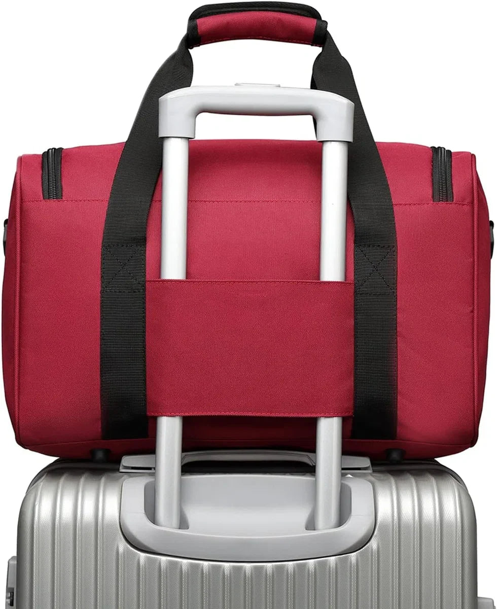 40x20x25 handbagage reistas voor in het vliegtuig bagage weekender grote maximale handbagage voor mannen en vrouwen met schouderband