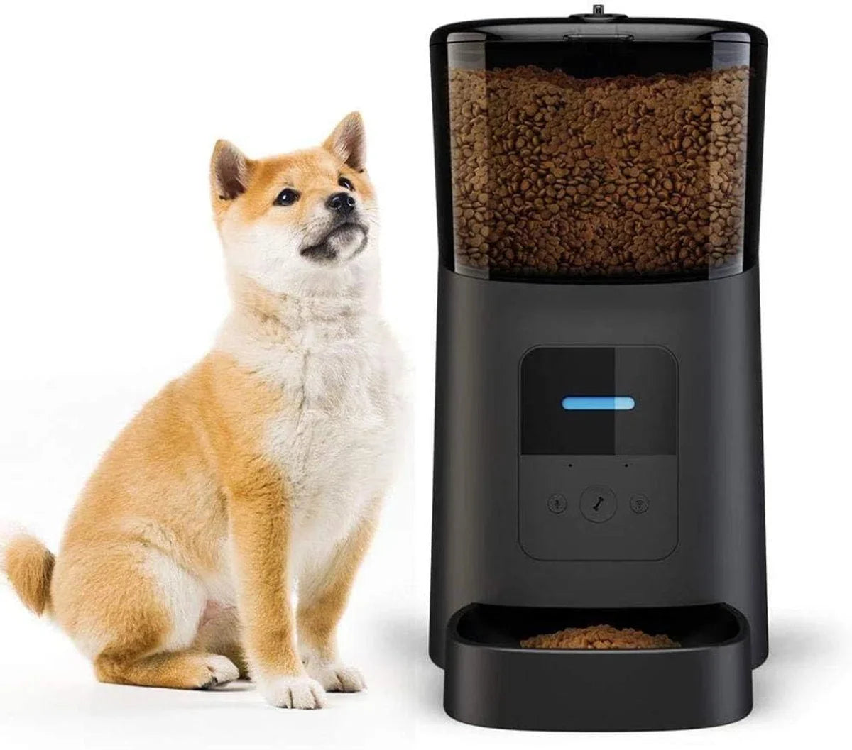 Automatic Pet Feeder Cat and Dog - Food Dispenser with smartphone control - Food Dispenser - Food capacity 6 Liters
