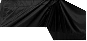 Hoes Tuinmeubelen - Loungesethoes L-vorm - 235x235x90x70 cm - Zwart