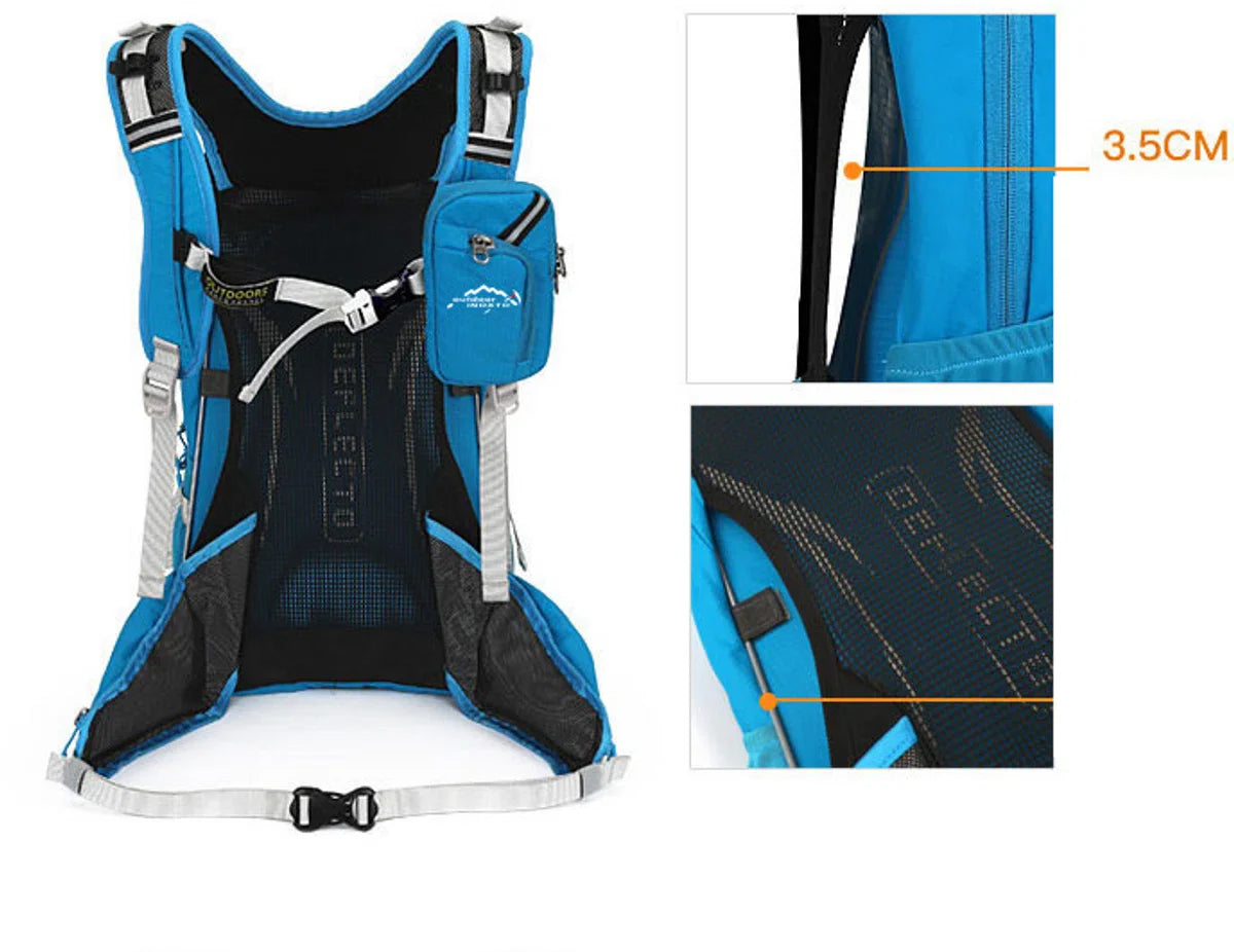 Avoir Avoir®-Wandelrugzak-Rugzakken- Rugzak 20L-Waterdicht-Intern frame-Unisex-Zwart-Outdoor avontuur-Wandelen