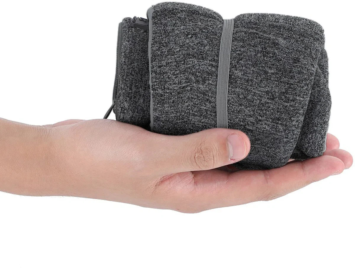 Bluetooth slaapmasker (premium) - Beste keuze - 100% verduisterend - Ultraplatte 'spons speakers' (perfect voor zijslapers) - Koel en ademend materiaal - Volledig verstelbaar - Excellente geluidskwaliteit - Batterij: 13 uur - Antraciet (limited)