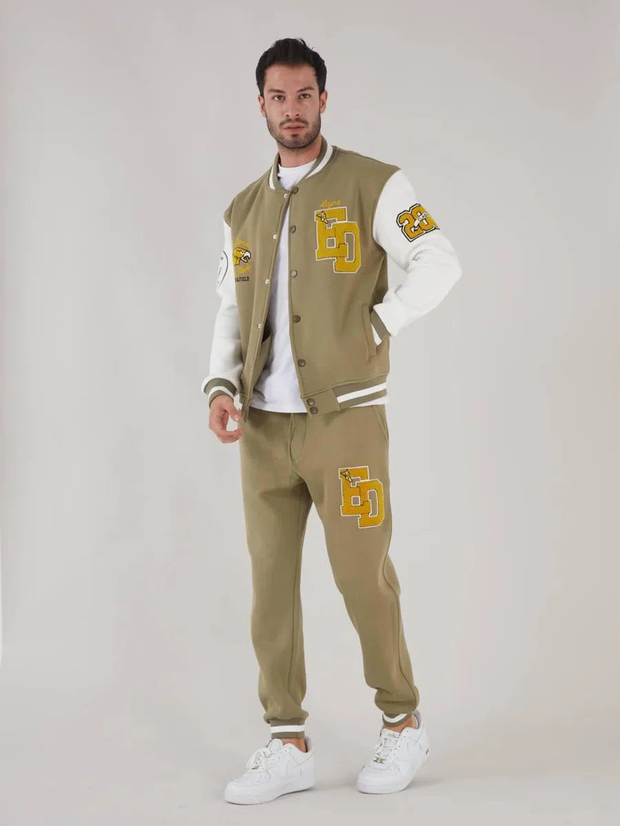 Varsity set - Heren Trainingspak Heren trainingspak | Jasje + Broek Fashion Casual Trainingspak Heren Kleding - XXL