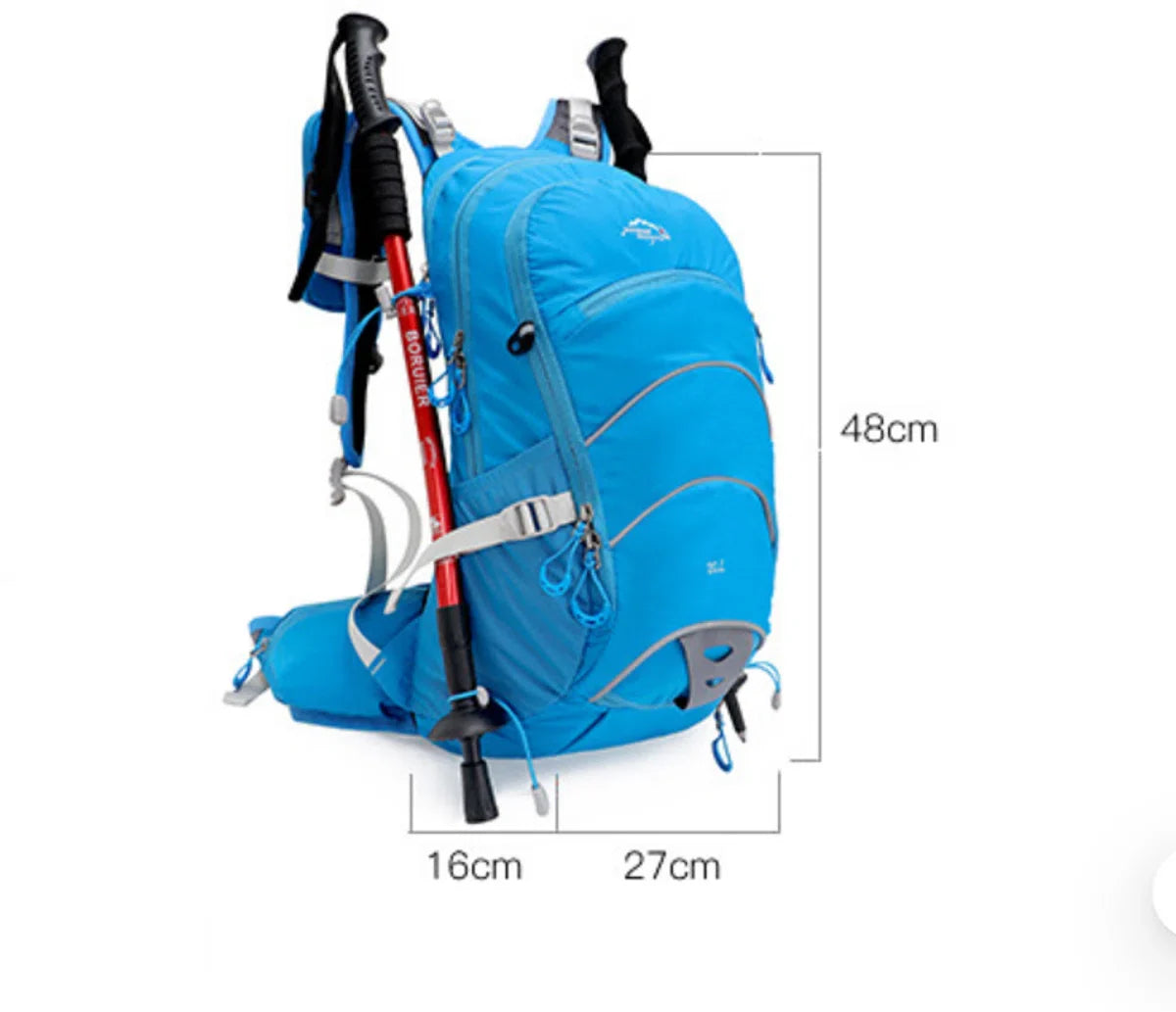Avoir Avoir®-Wandelrugzak-Rugzakken- Rugzak 20L-Waterdicht-Intern frame-Unisex-Zwart-Outdoor avontuur-Wandelen
